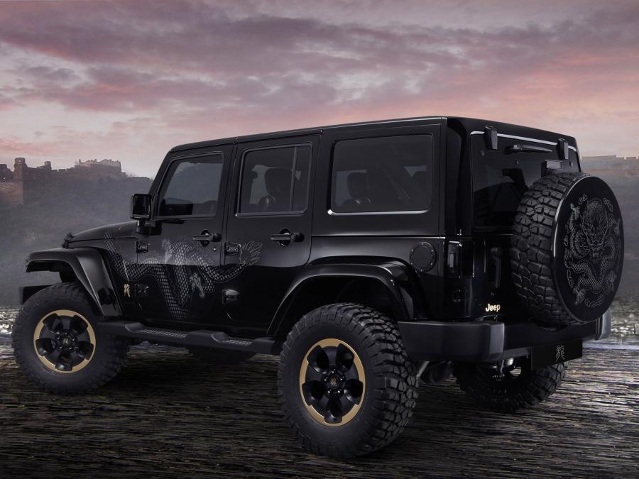 Jeep Wrangler Dragon Design Concept 2012 года  (фото 8 из 29)